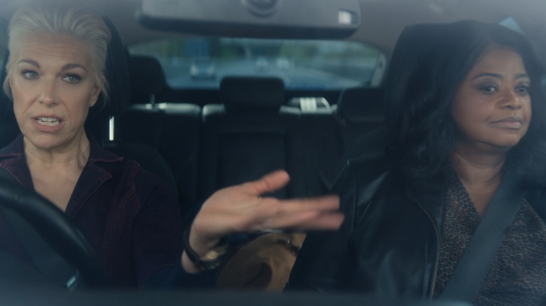 Hannah Waddingham and Octavia Spencer in Ride or Die