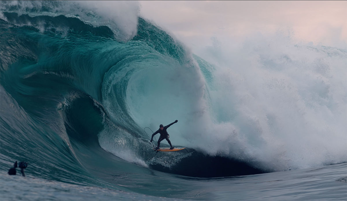 Russell Bierke surfing Shipsterns Bluff