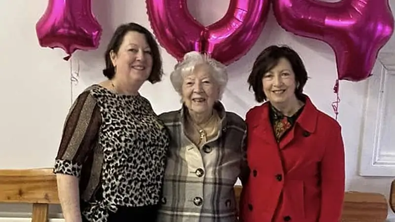Sadness at passing of fashion pioneer and businesswoman Mary McAuliffe, 105