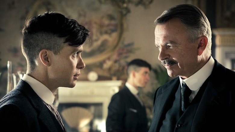 Tommy and Campbell on Peaky Blinders