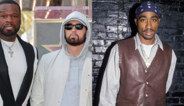 50 Cent, Eminem, and Tupac
