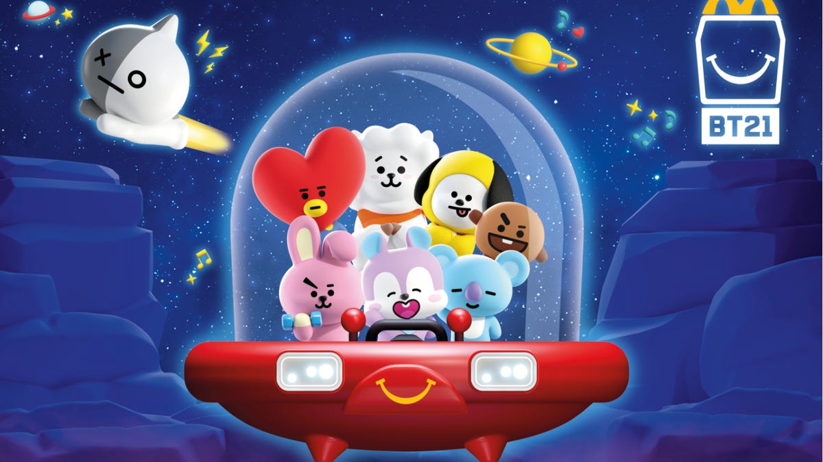 BTS collectible toys with McDonald's