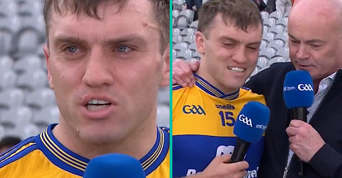 Shane O'Donnell's Emotional RTÉ Interview Leaves Anthony Daly With Perfect Tribute