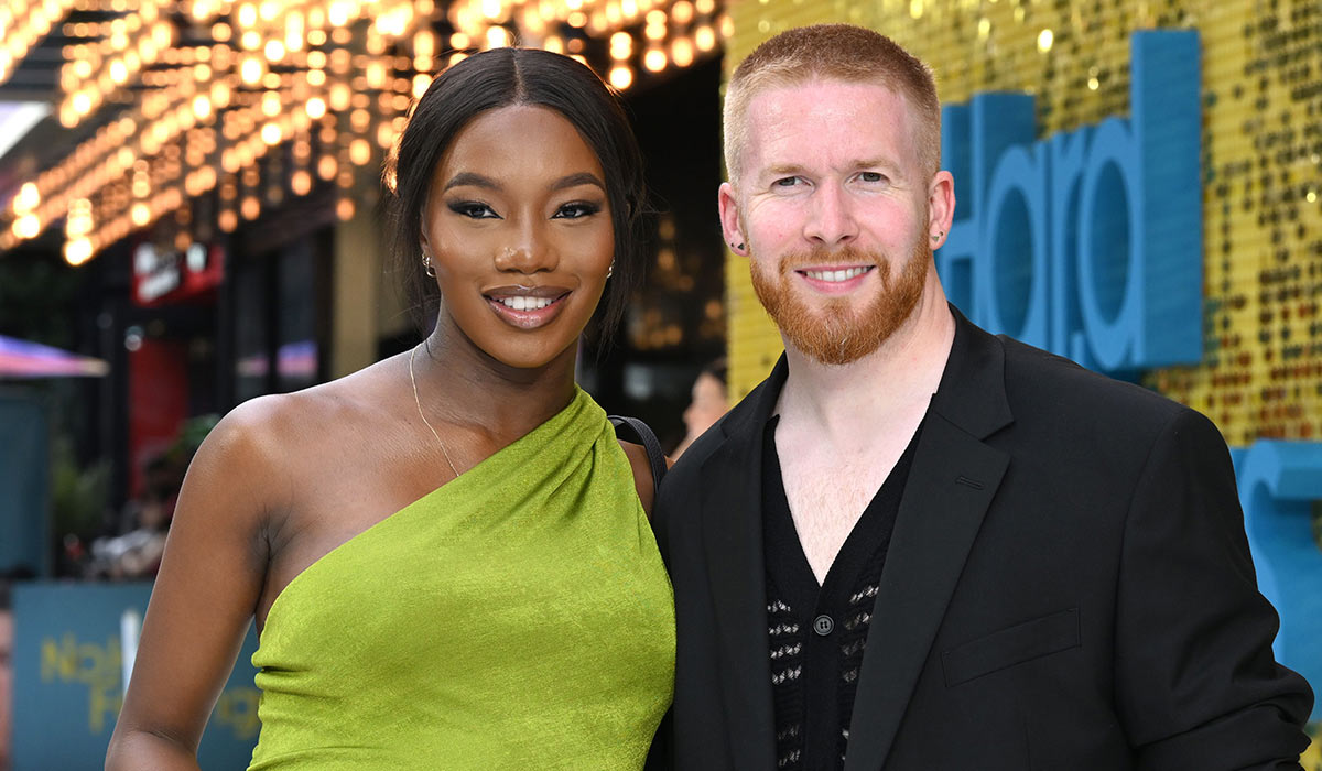 Chyna Mills and Neil Jones, 'No Hard Feelings' film premiere in London. Pic: Shutterstock