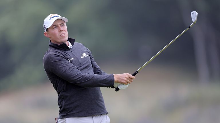 Matt Fitzpatrick took a share of the co-lead at 11-under par 