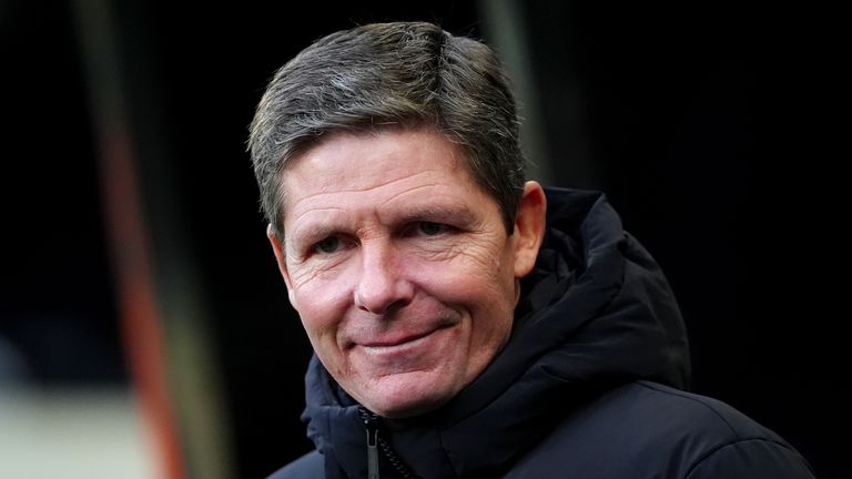 File photo dated 04-01-2026 of Crystal Palace manager Oliver Glasner. Issue date: Monday 5th Janauary, 2026.