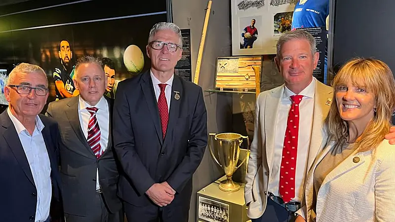 Son of Donegal immigrants Damian Meehan honoured in new GAA exhibition