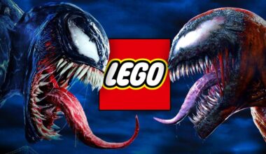 Sony's Spider-Man Universe Venom and Carnage, LEGO logo