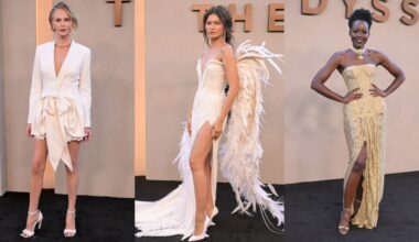 The Shoe Moments at 'The Odyssey' New York Premiere [PHOTOS]