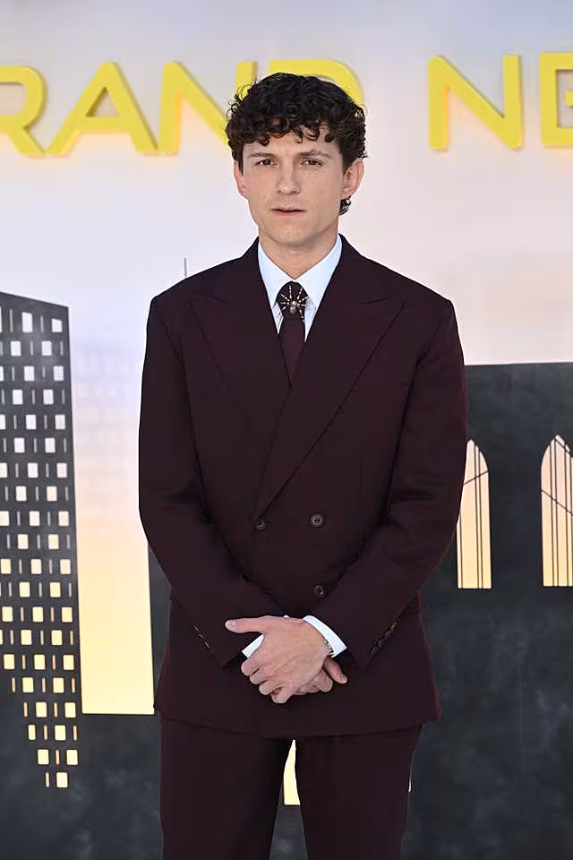 Tom Holland arrives for the UK premiere of Spider-Man Brand New Day at Odeon Luxe, Leicester Square, central London