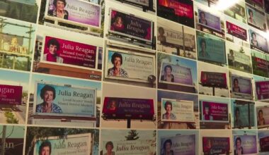 From billboard to museum, Julia Reagan's legend becomes artwork