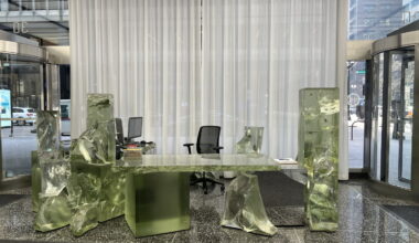 7 tons and whaddya get? A quarter of a million for a Frank Gehry desk