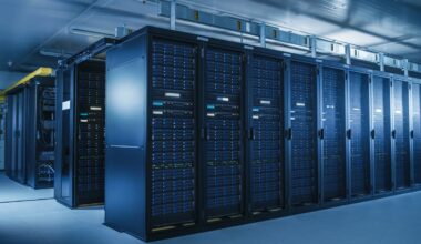 A data center.