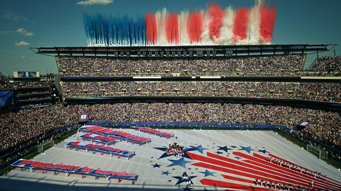 Philadelphia delivers incredible World Cup party to celebrate America's 250th Birthday