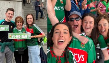 Mayo people in Athlone share their joy at All Ireland triumph
