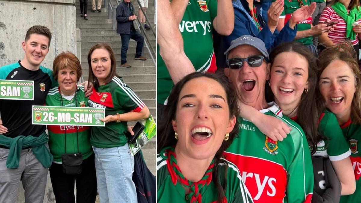 Mayo people in Athlone share their joy at All Ireland triumph