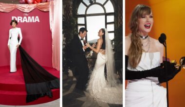 Zendaya The Drama weddig, Dua Lipa wedding, Taylor Swift wedding