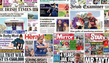 What the papers say: Saturday's front pages