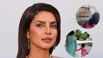 'Who would've thought?': Priyanka Chopra on daughter Malti Marie watching her 'Tune Maari Entriyaan' song; drops pic of little one's reunion with grandmom