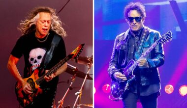 Kirk Hammett on his guilt at buying Neal Schon's Les Paul