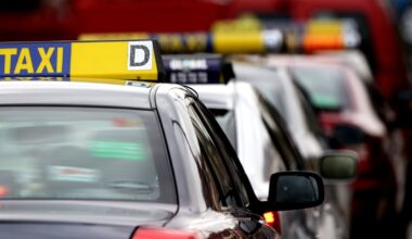 Highest number of taxi drivers recorded in 10 years