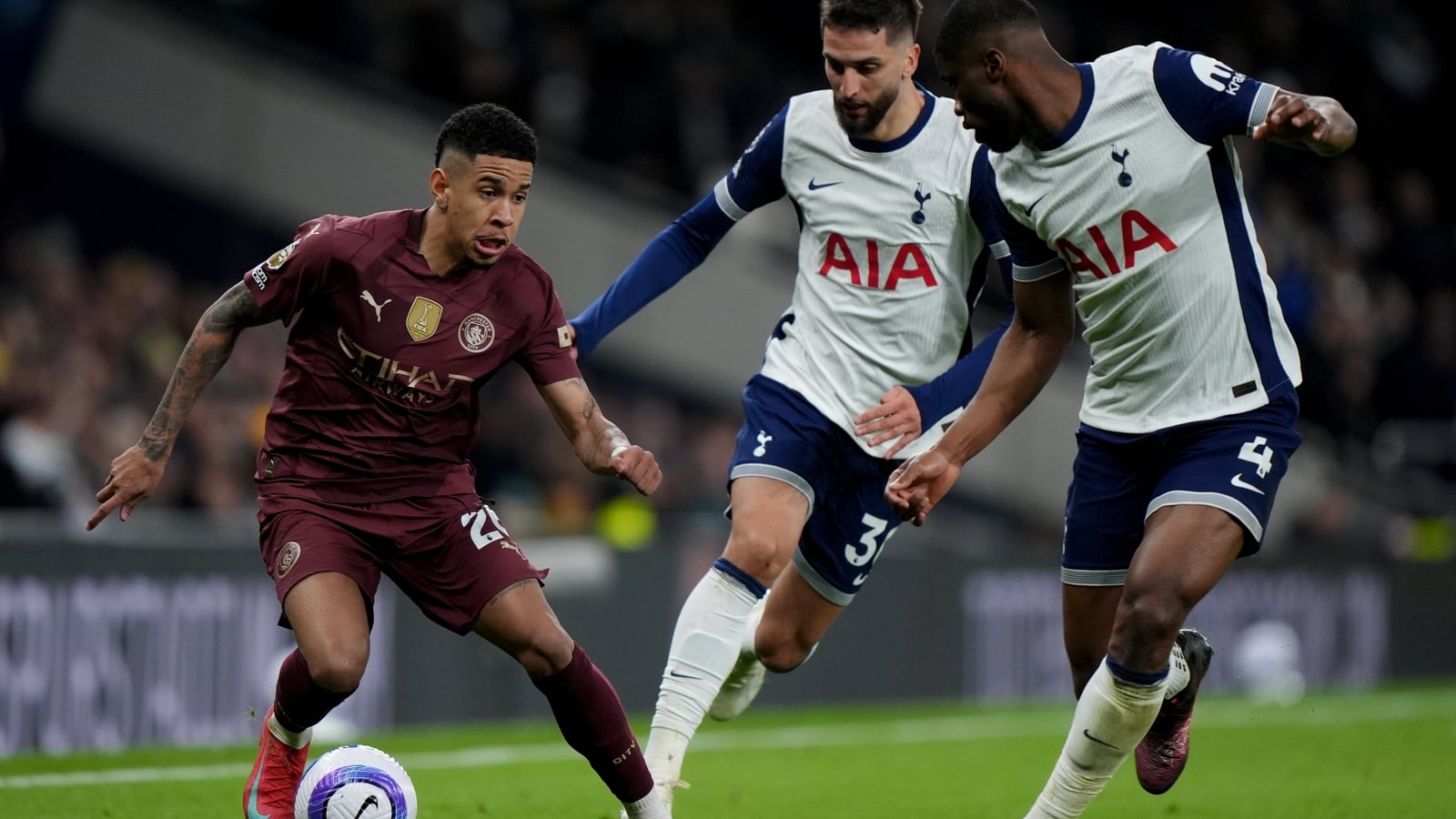 Tottenham agree fee with Man City for winger Savinho