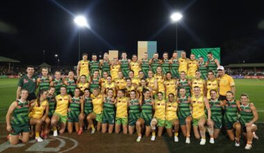 Australia too strong for Ireland in historic AFLW clash