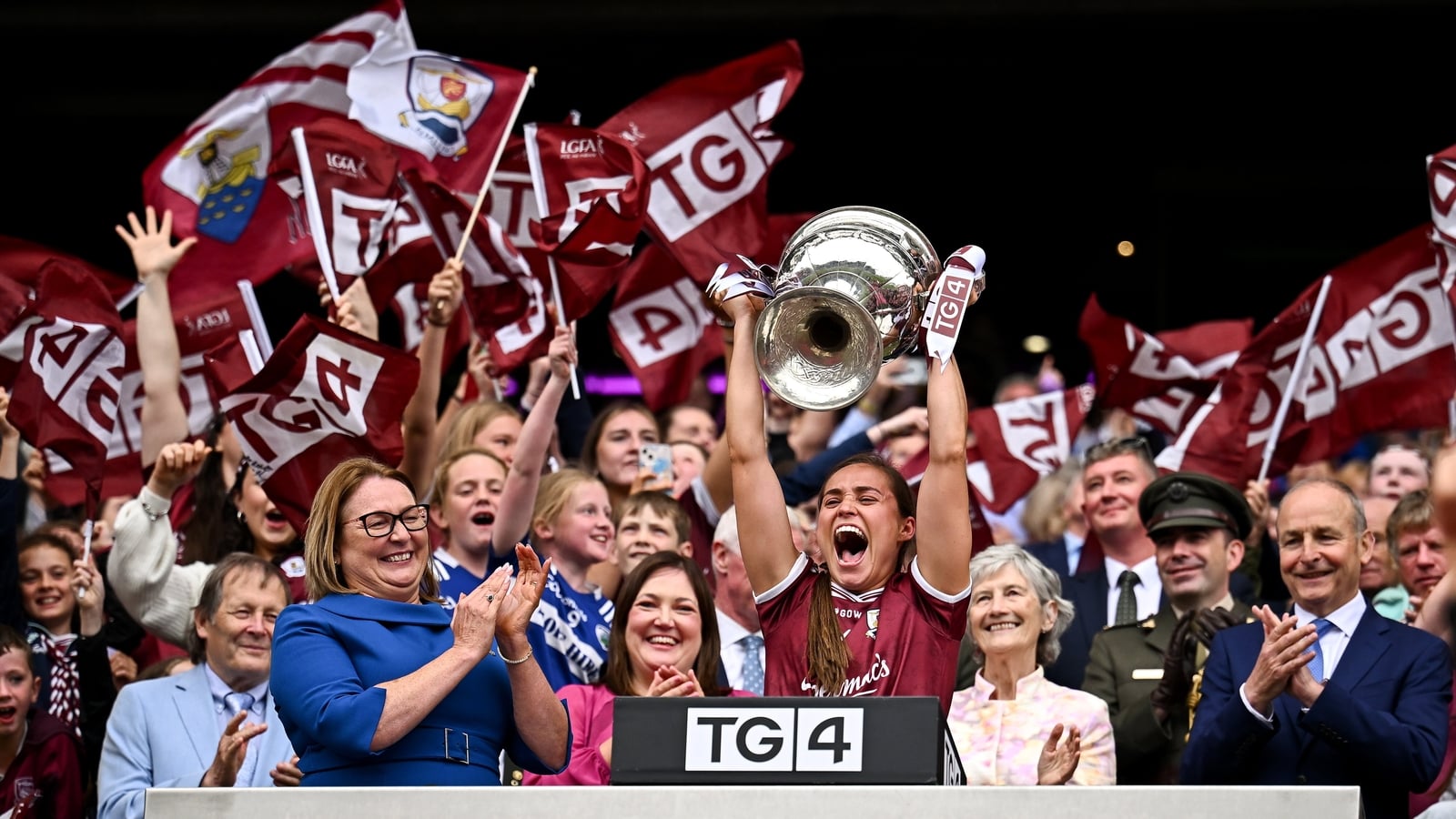 Noone strikes late as Galway crowned All-Ireland champs
