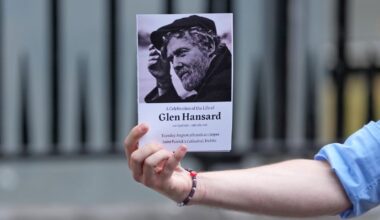 In pictures: Mourners pay last respects to Glen Hansard