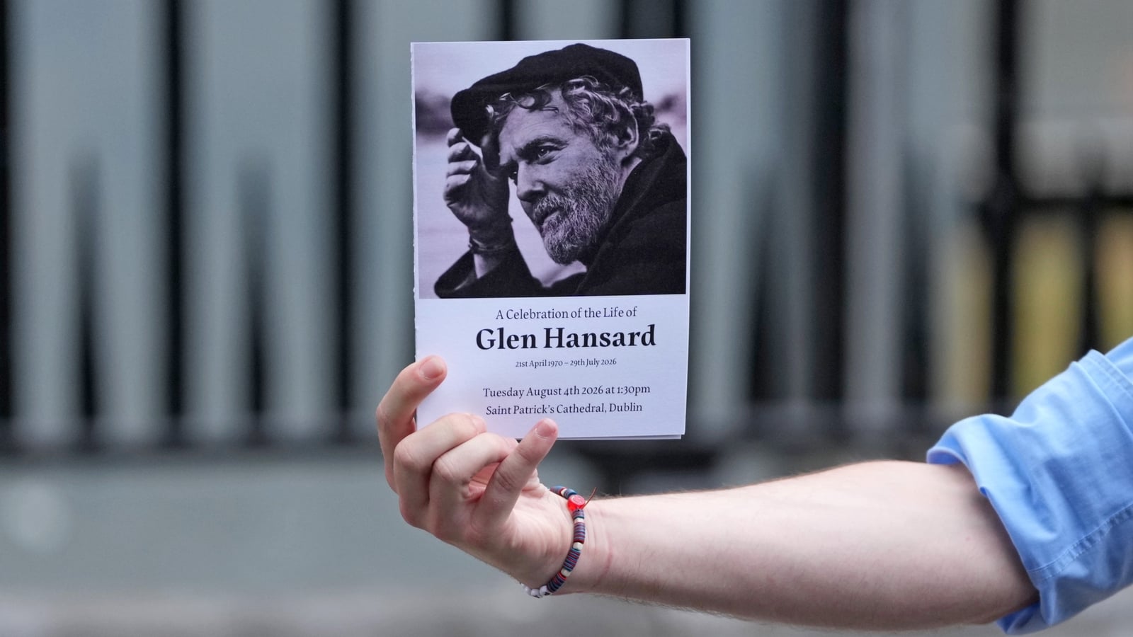 In pictures: Mourners pay last respects to Glen Hansard