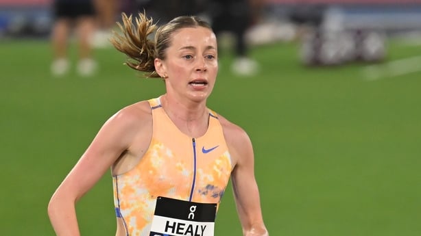 Irish Sarah Healy 5000m during the Golden Gala Pietro Mennea Diamond League at the Stadio Olimpico. Rome (Italy), June 04th, 2026