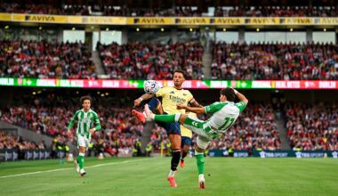 Arsenal fall to friendly defeat to Real Betis in Dublin