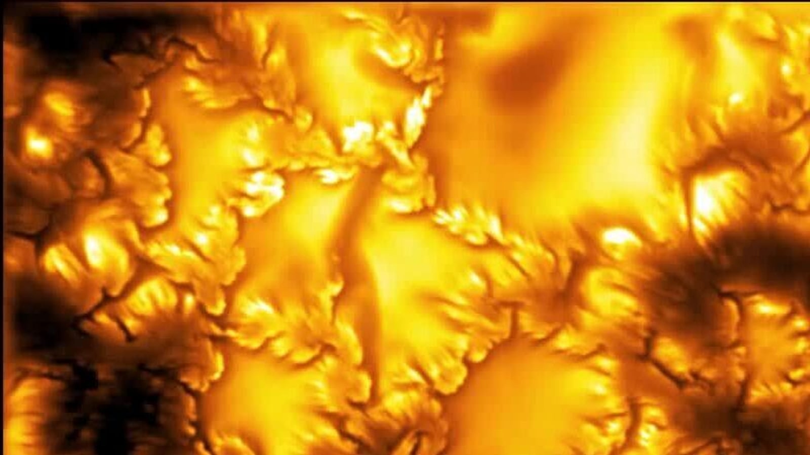 Swirling, vortex-like patterns observed on Sun's surface
