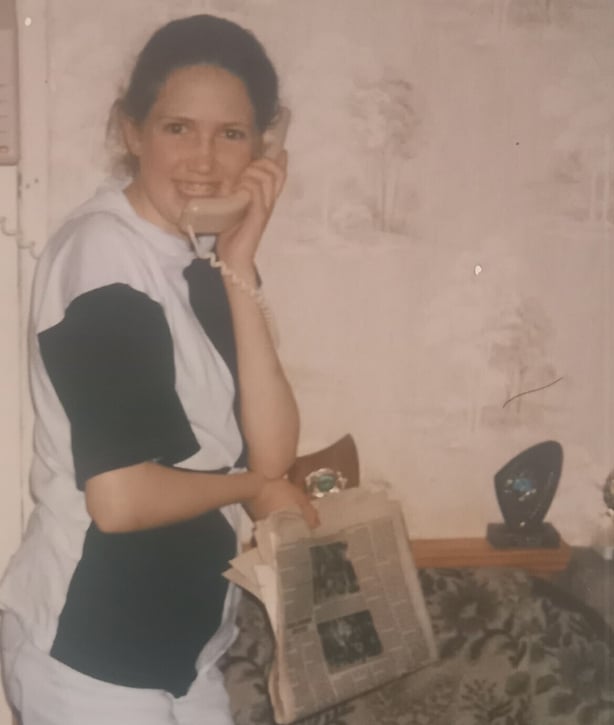 A girl posing for a photo