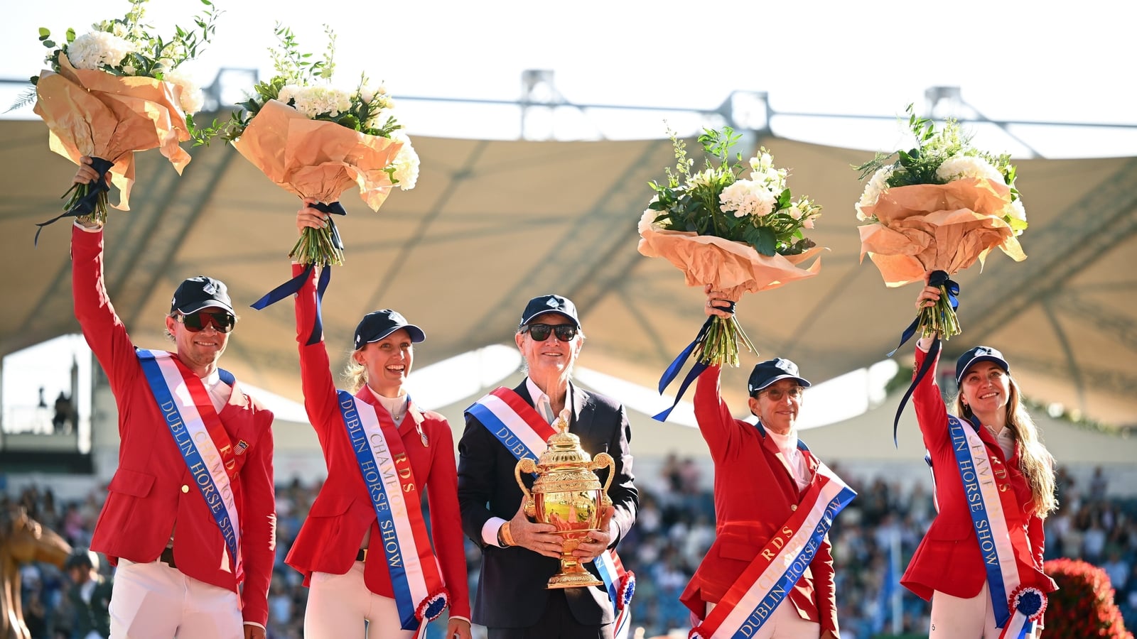 USA edge out Ireland to lift Aga Khan trophy