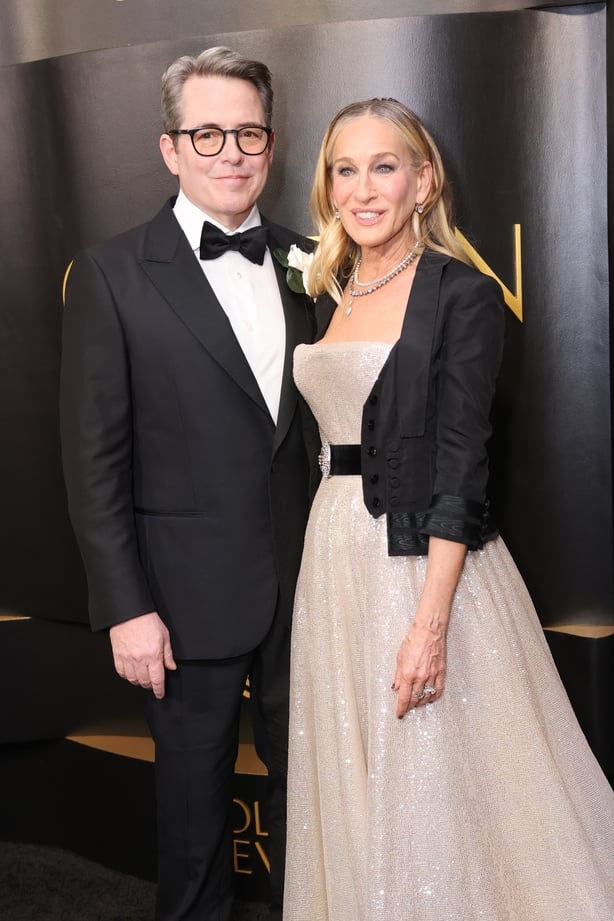 Matthew Broderick and Sarah Jessica Parker at the Golden Eve: The Golden Globes Honor Helen Mirren & Sarah Jessica Parker