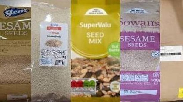 A collection of seed products for recall