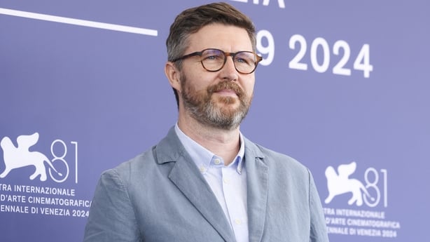 Andrew Haigh attends the Venezia 81 Jury photocall during the 81st Venice International Film Festival on 28 August, 2024 in Venice. (Photo by Stefania D'Alessandro/WireImage)