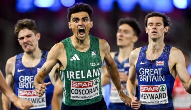 Coscoran storms to bronze medal in 1500m European final