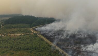 Two dead, hundreds evacuated from fires near Athens