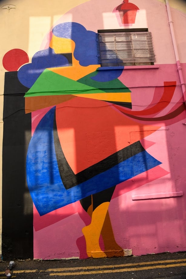 A colourful mural- photo by Crevan Schutte