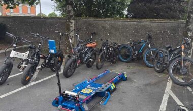 Gardaí in Limerick seize 40 electronic vehicles