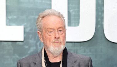 Ridley Scott: 'Great writing is like great music'
