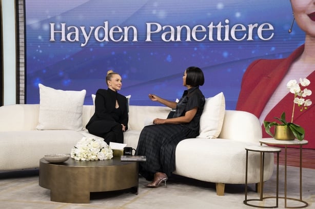 New York, NY - 2026: (L-R) Hayden Panettiere being interviewed by Tamron Hall on the ABC tv series 'Tamron Hall'. (Photo by Jeff Neira /American Broadcasting Companies via Getty Images) (Photo by Walt Disney Television Photo Archives/Walt Disney Television via Getty Images)