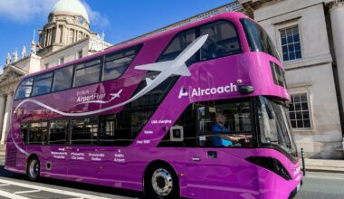 Aircoach increases capacity with new double-deckers