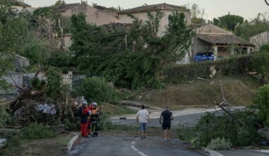 Tornado tears through French village, injuring dozens