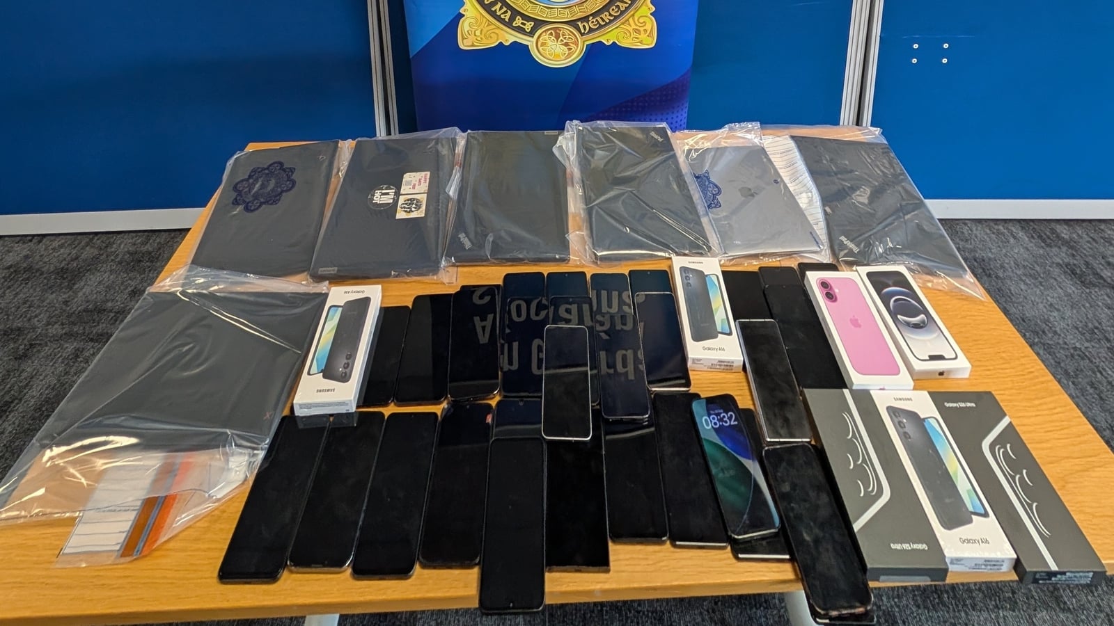 76 stolen laptops and mobile phones recovered in Dublin