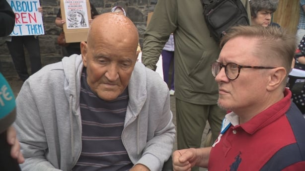 Ukrainian man Anatoly Nosach is due to be moved from his housing at Citywest