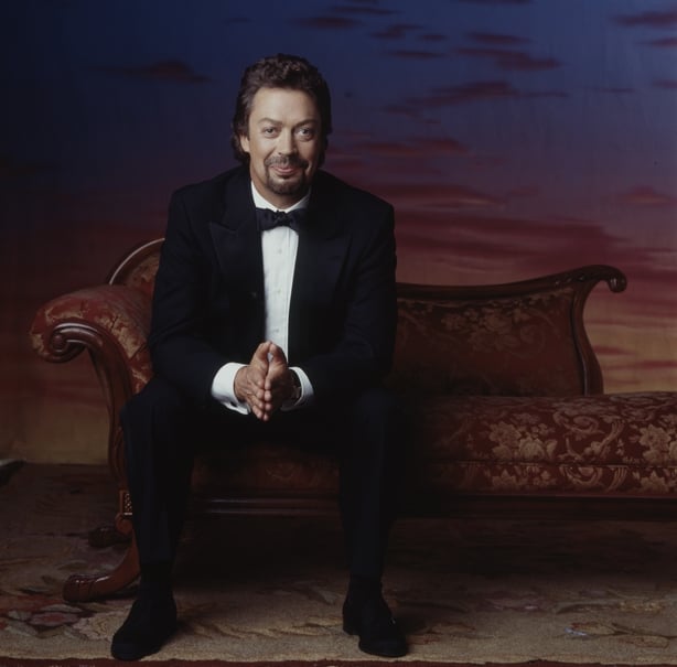 Los Angeles, CA - 1997: Tim Curry promotional photo for the ABC tv series 'Over the Top'. (Photo by Gwendolen Cates /American Broadcasting Companies via Getty Images)