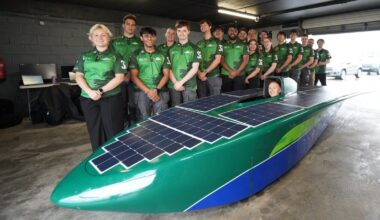 DCU students unveil Ireland's first solar racing car